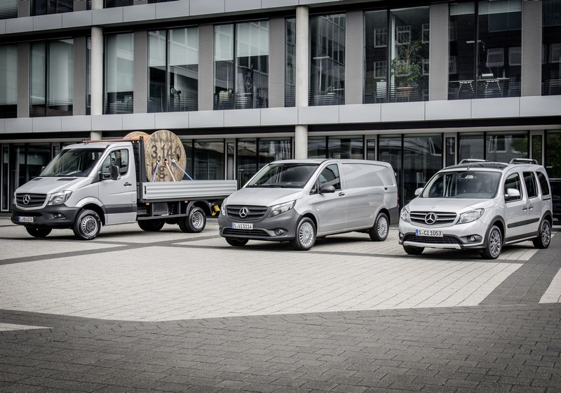 Skladové dodávky Mercedes-Benz online